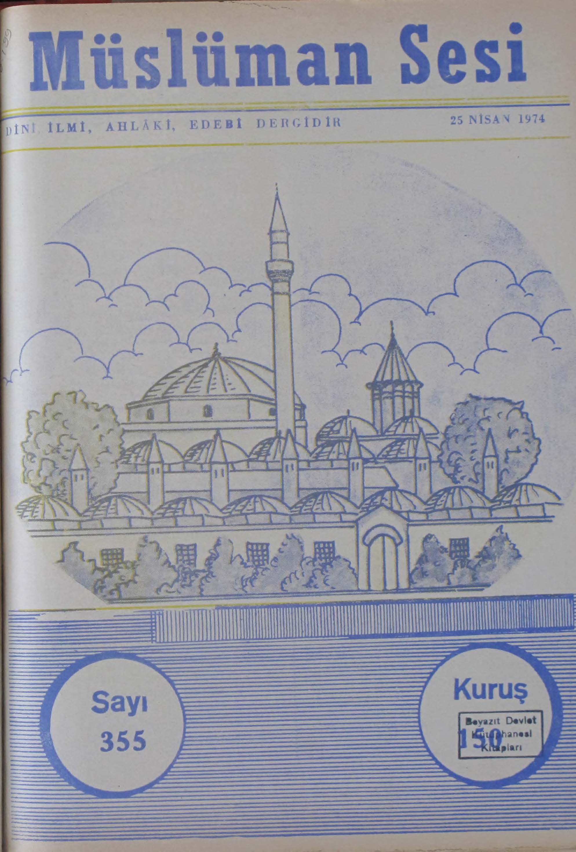20. Cilt 355. Sayı Kapağı