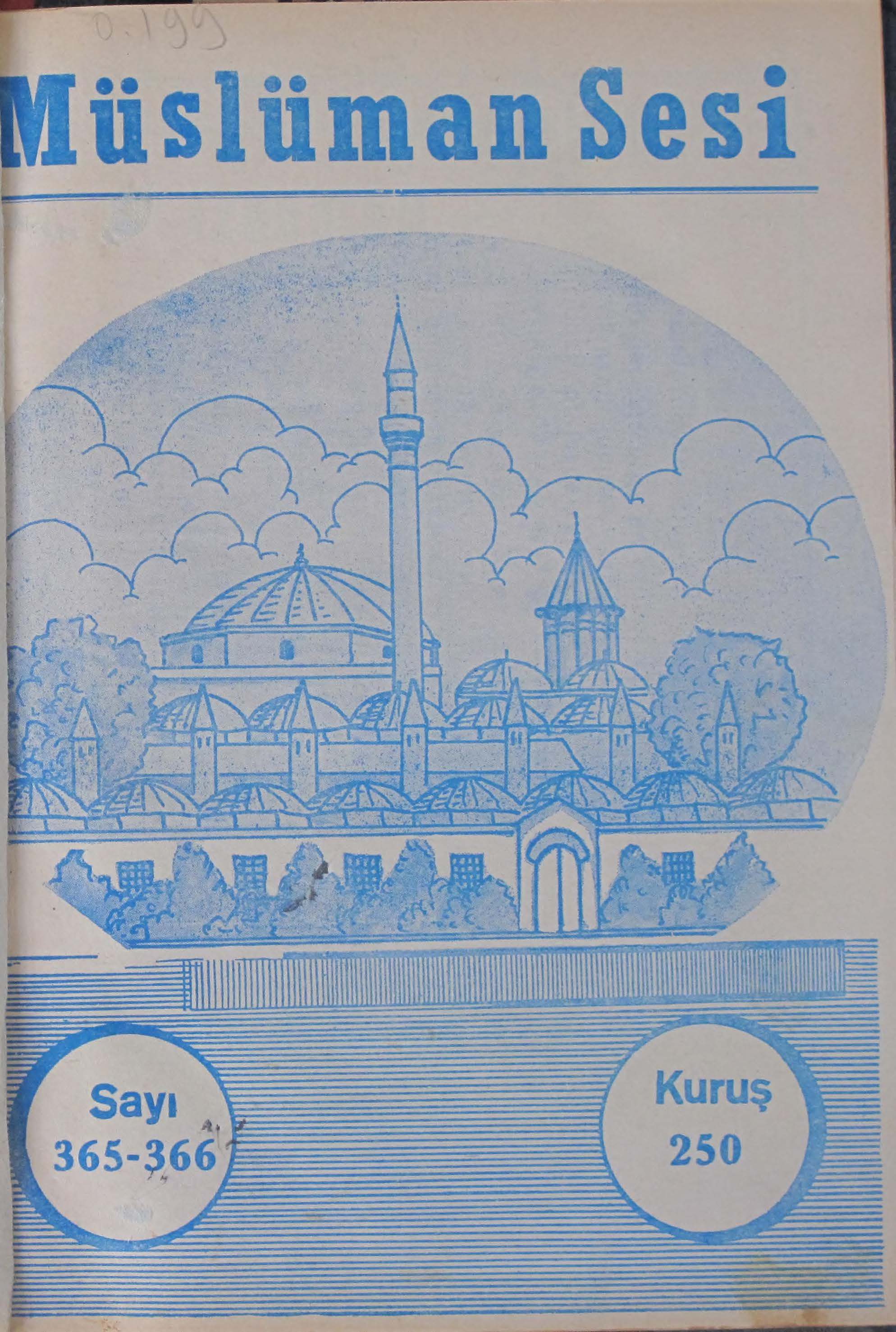21. Cilt 365-366. Sayı Kapağı