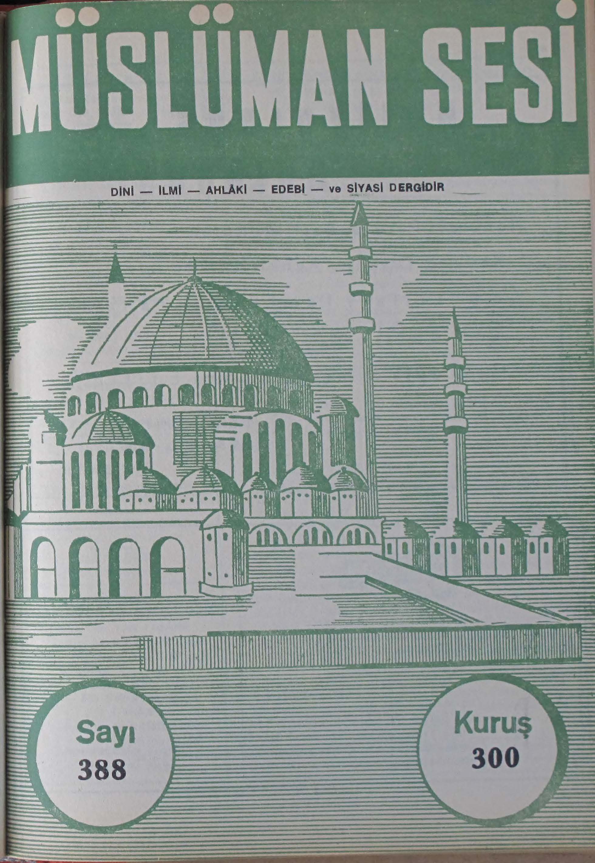 22. Cilt 388. Sayı Kapağı