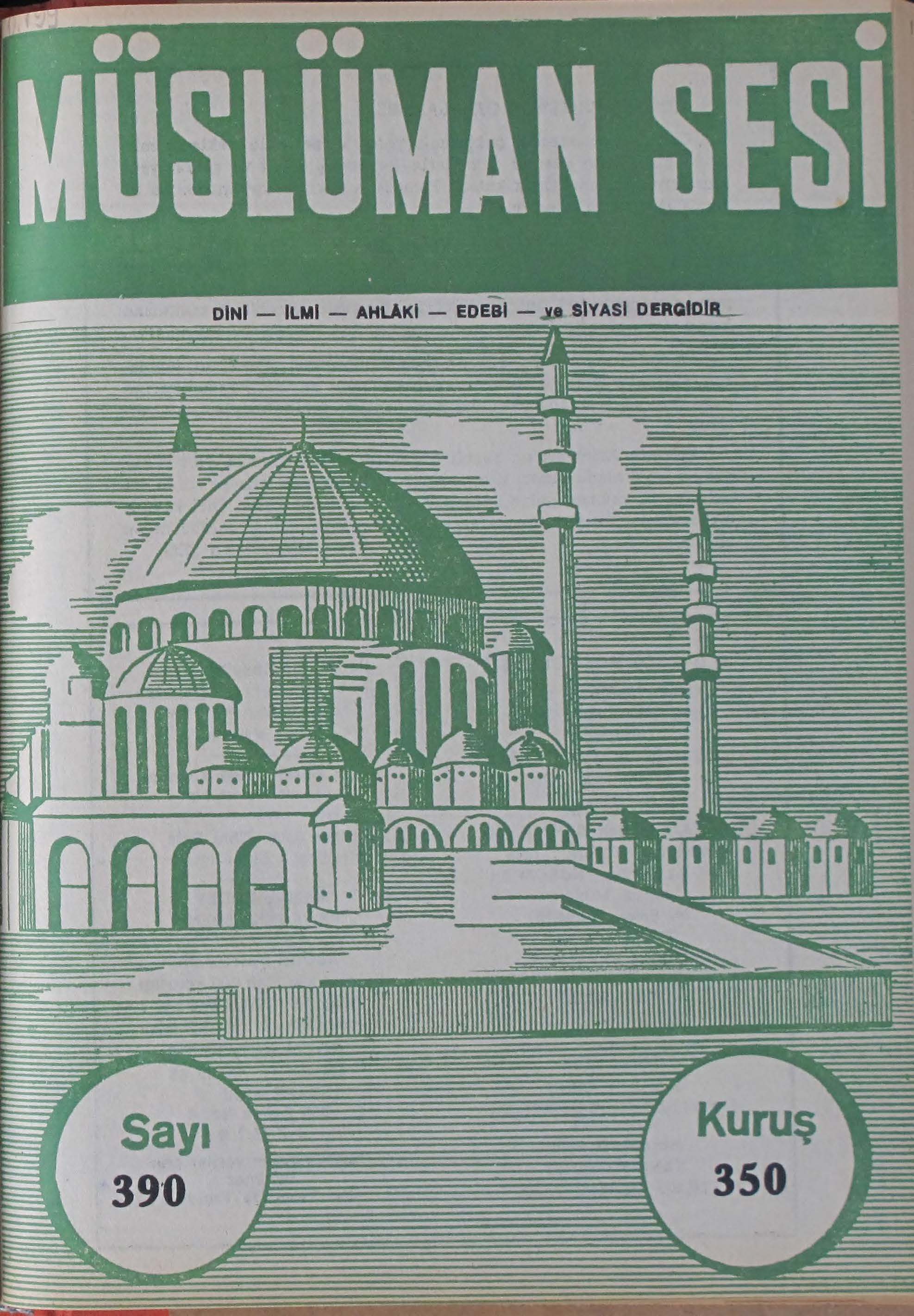 22. Cilt 390. Sayı Kapağı