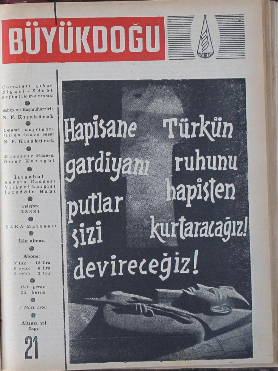 5. Cilt 21. Sayı Kapağı