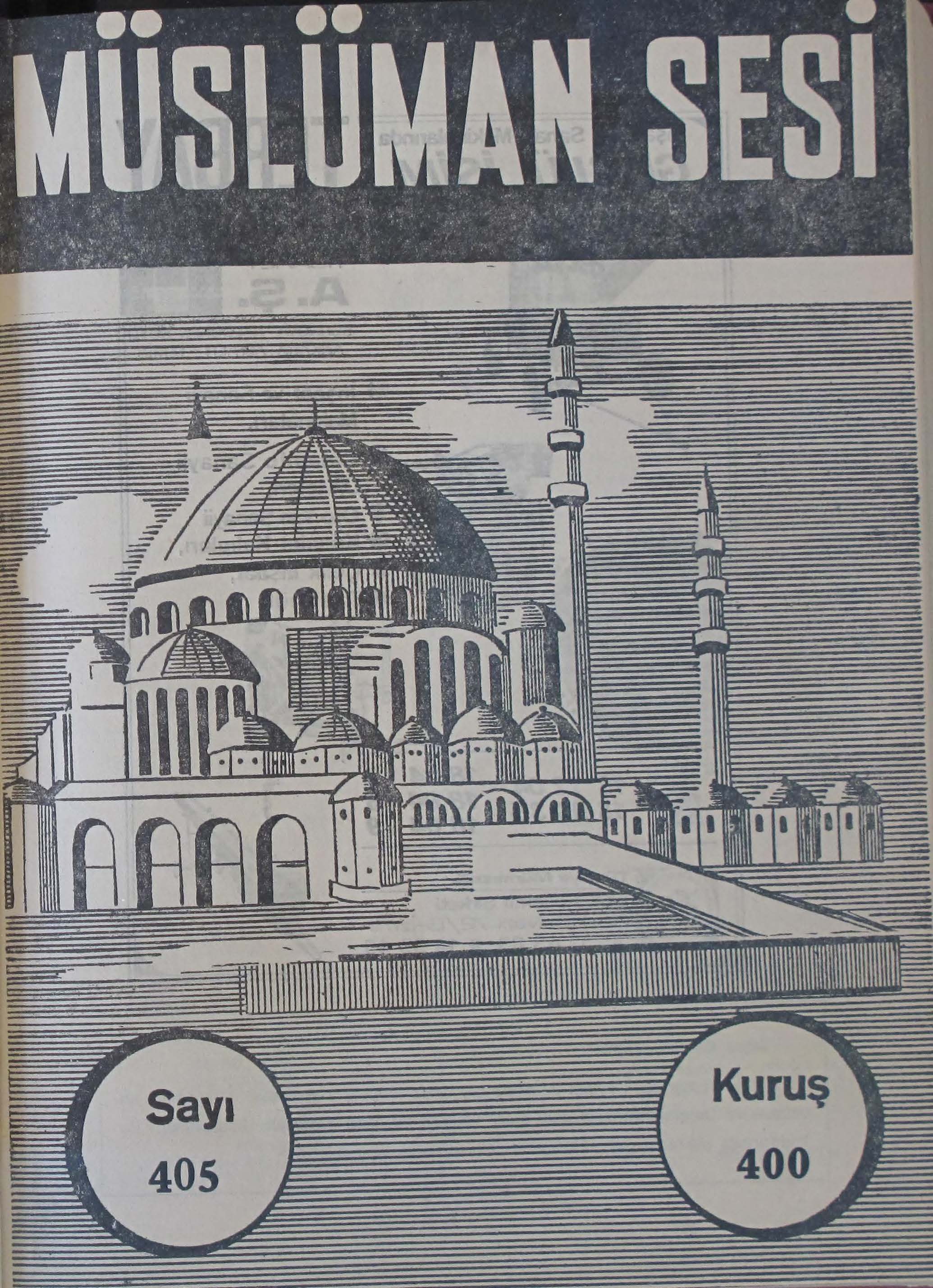 23. Cilt 405. Sayı Kapağı