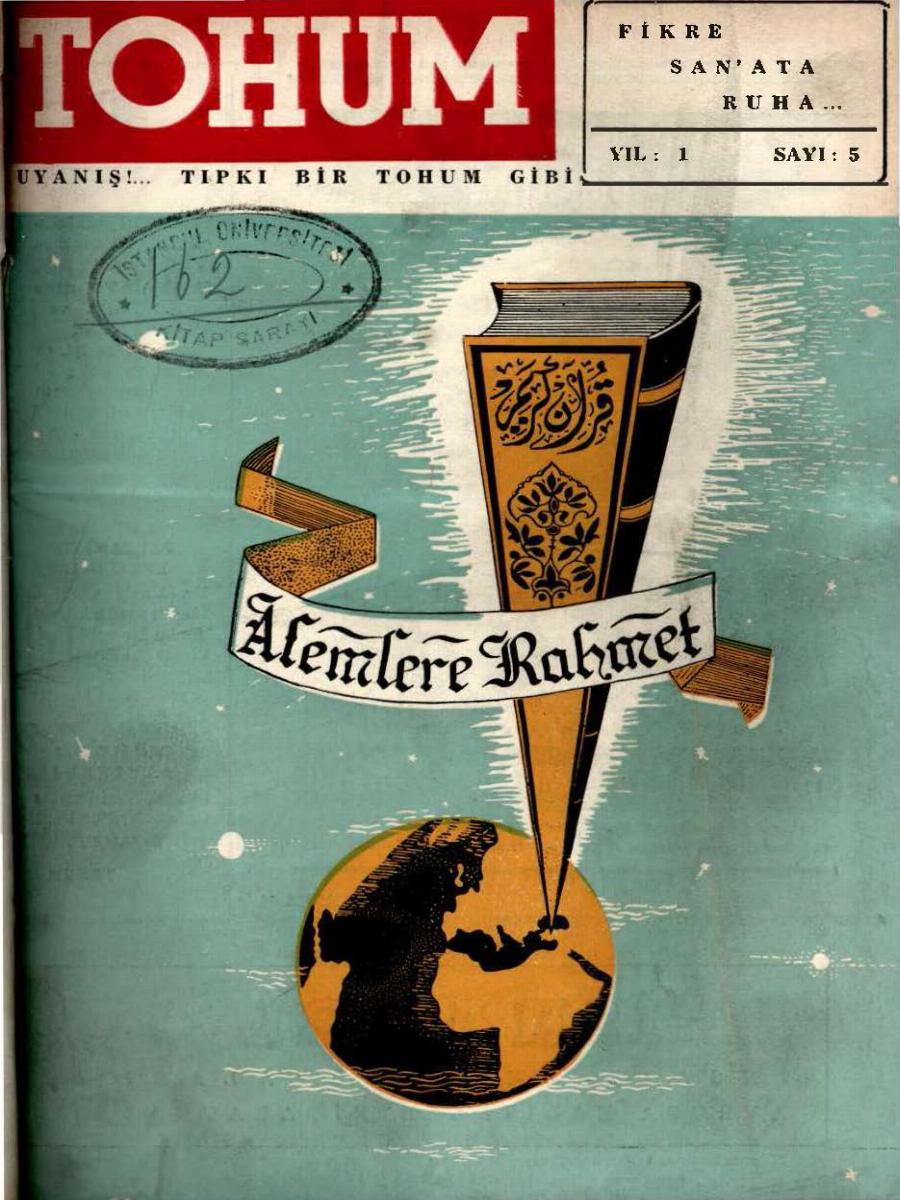 1. Cilt 5. Sayı Kapağı