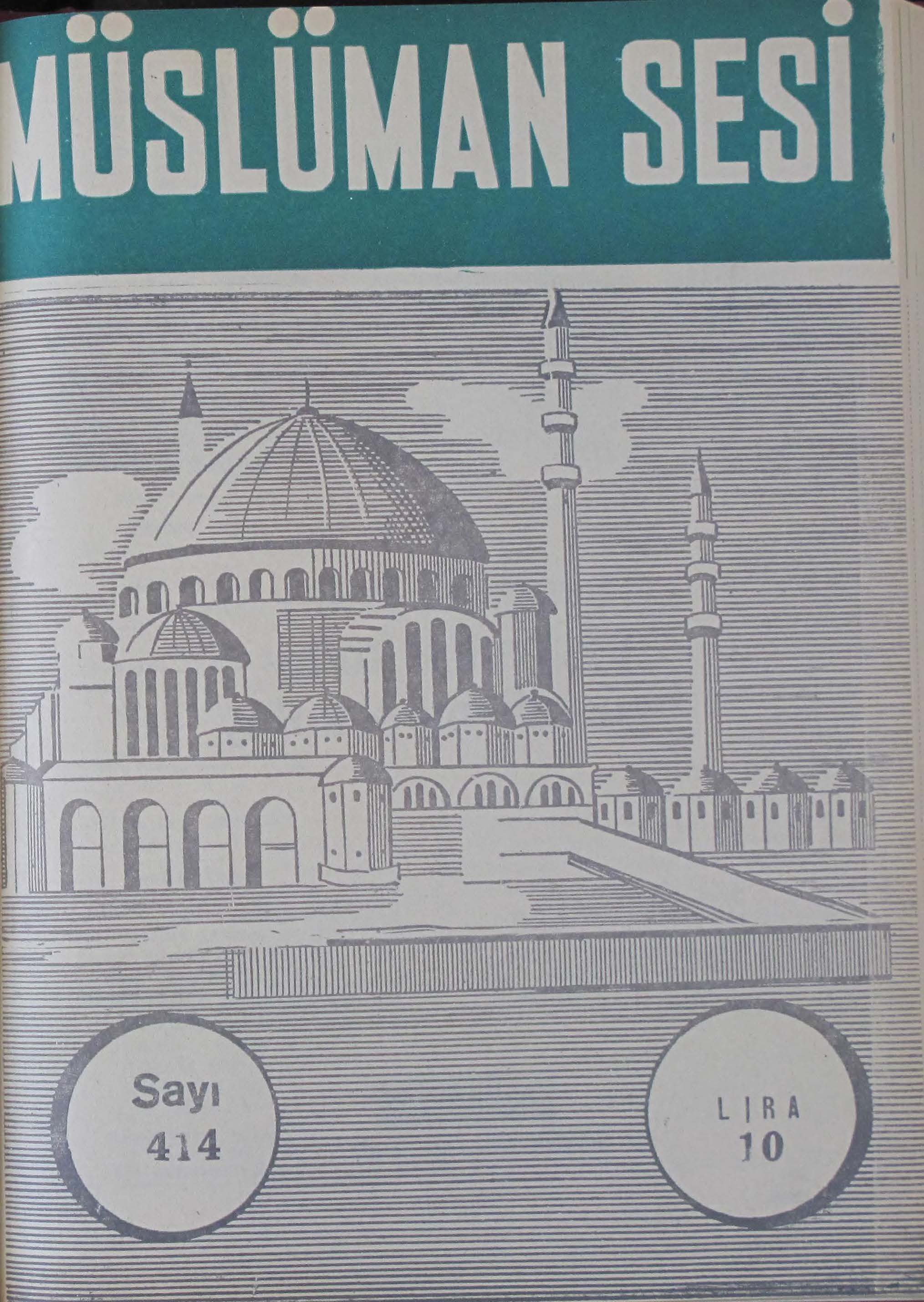 23. Cilt 414. Sayı Kapağı