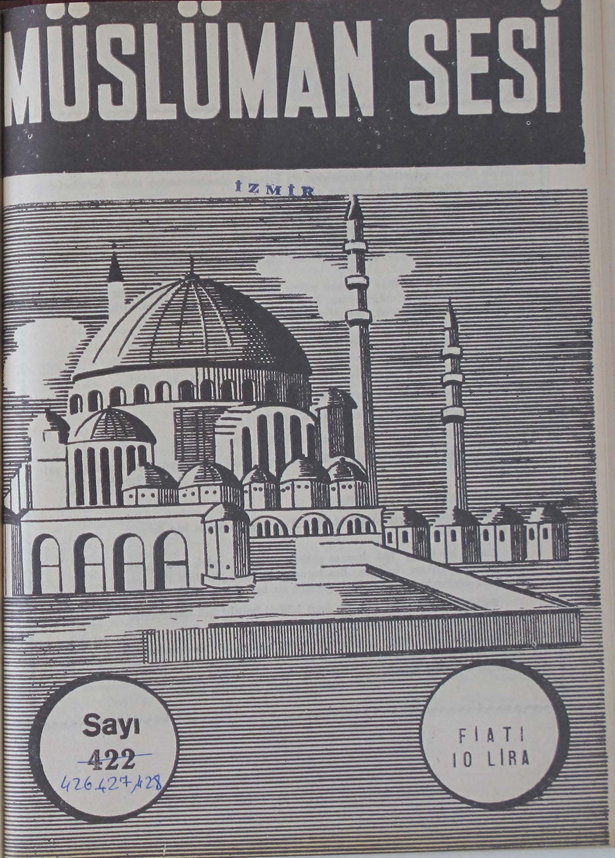 23. Cilt 426-427-428. Sayı Kapağı
