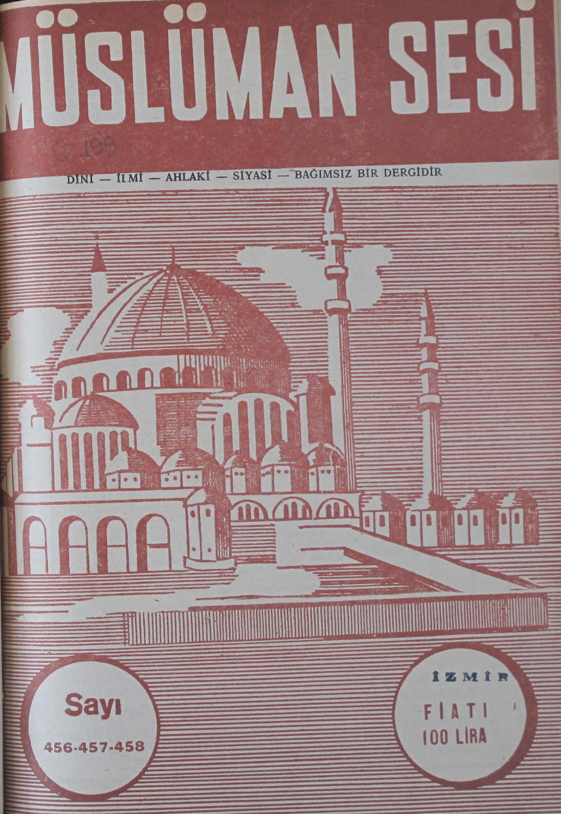 24. Cilt 456-457-458. Sayı Kapağı