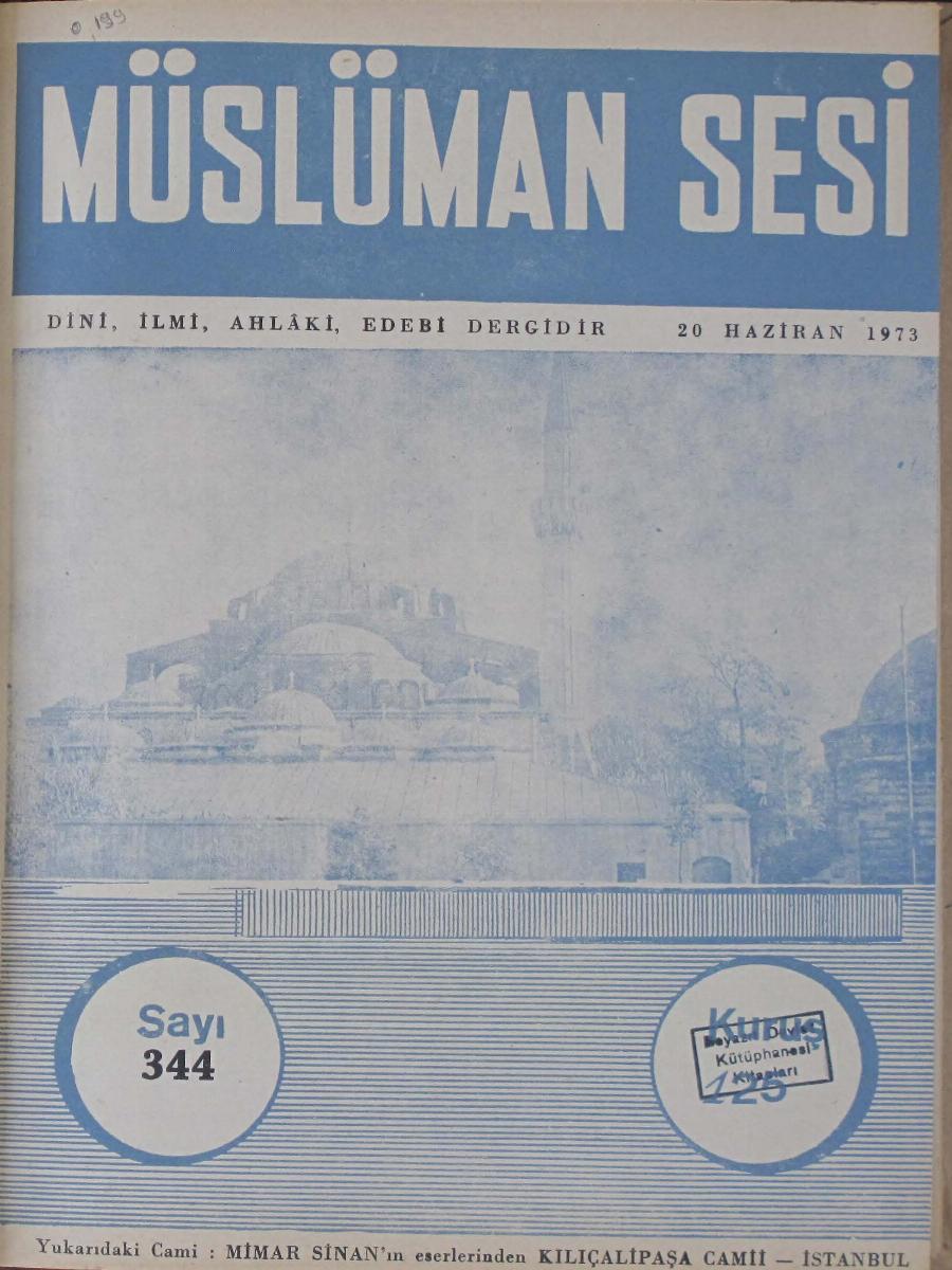 20. Cilt 344. Sayı Kapağı