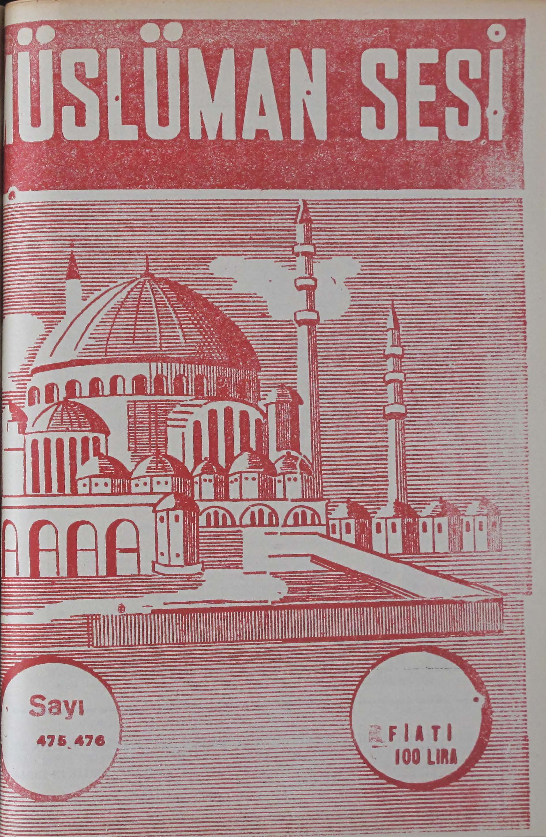 24. Cilt 475-476. Sayı Kapağı