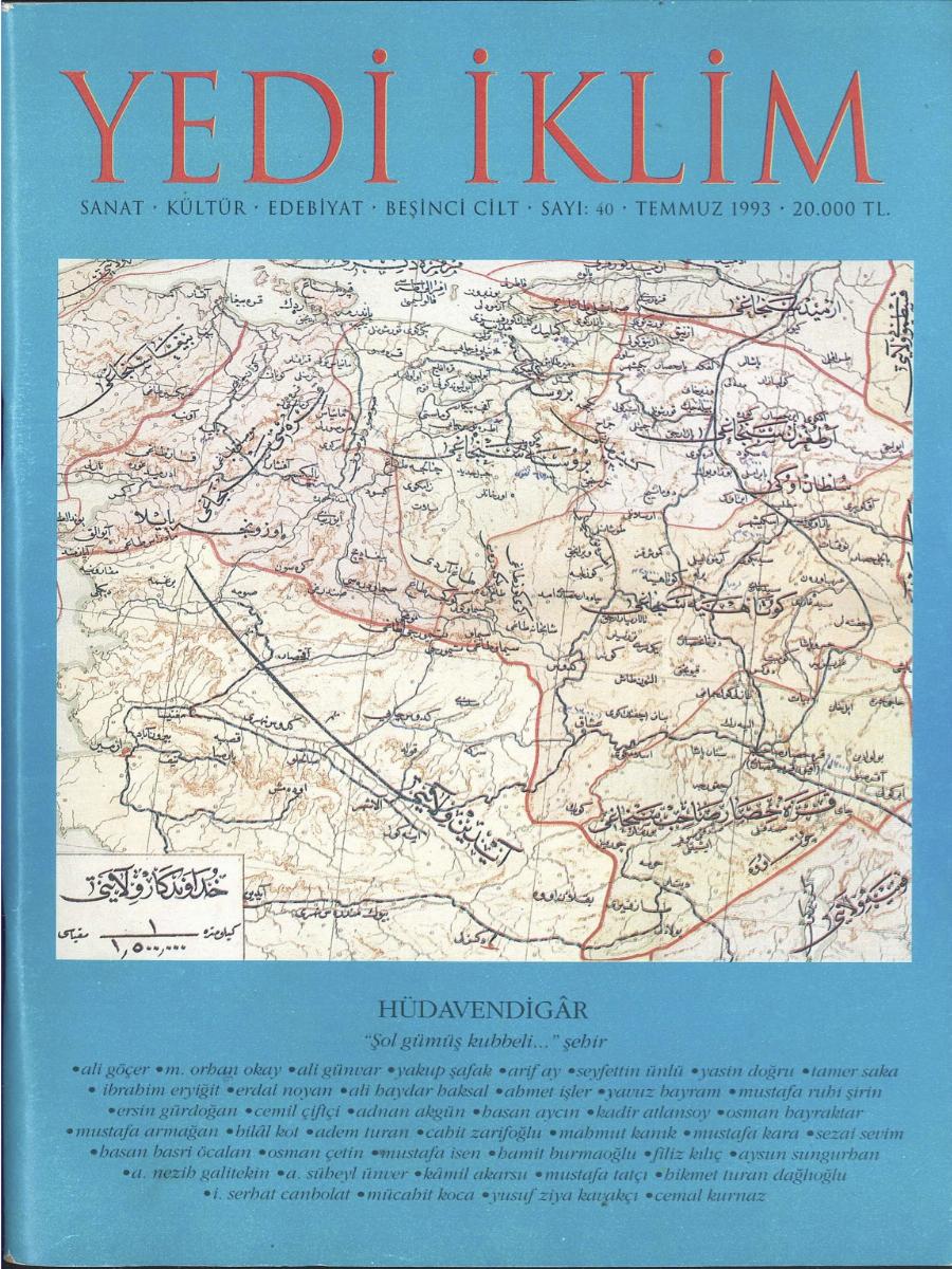 5. Cilt 40. Sayı Kapağı