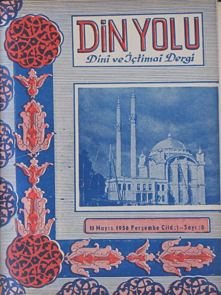 1. Cilt 8. Sayı Kapağı