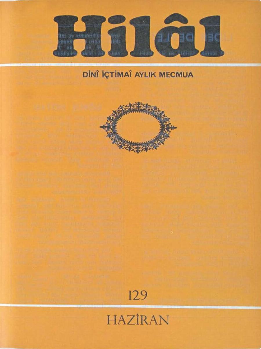11. Cilt 129. Sayı Kapağı