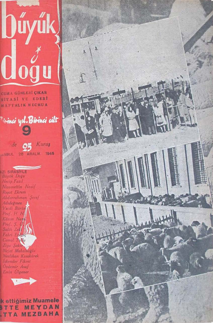 1. Cilt 9. Sayı Kapağı
