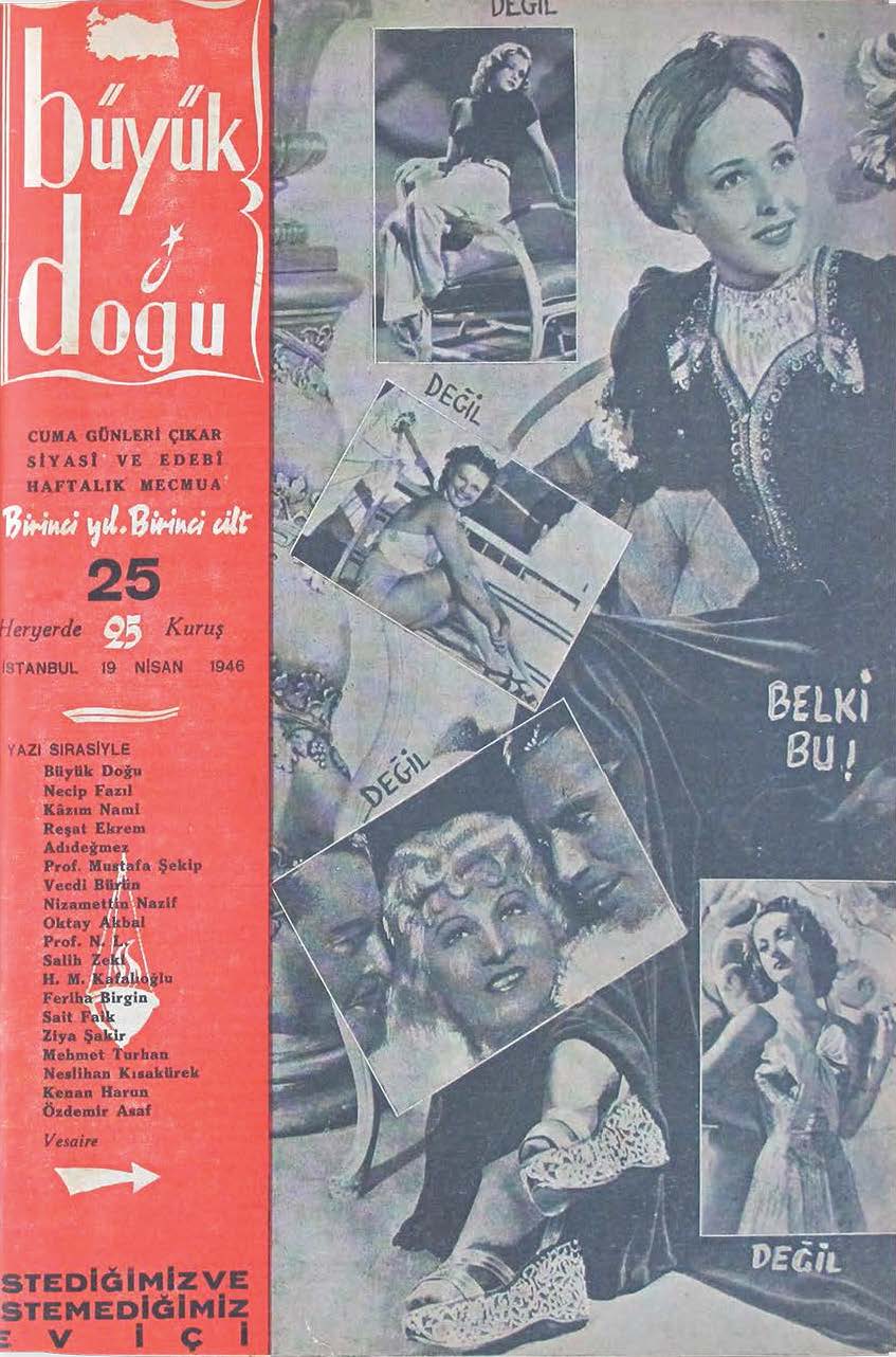 1. Cilt 25. Sayı Kapağı