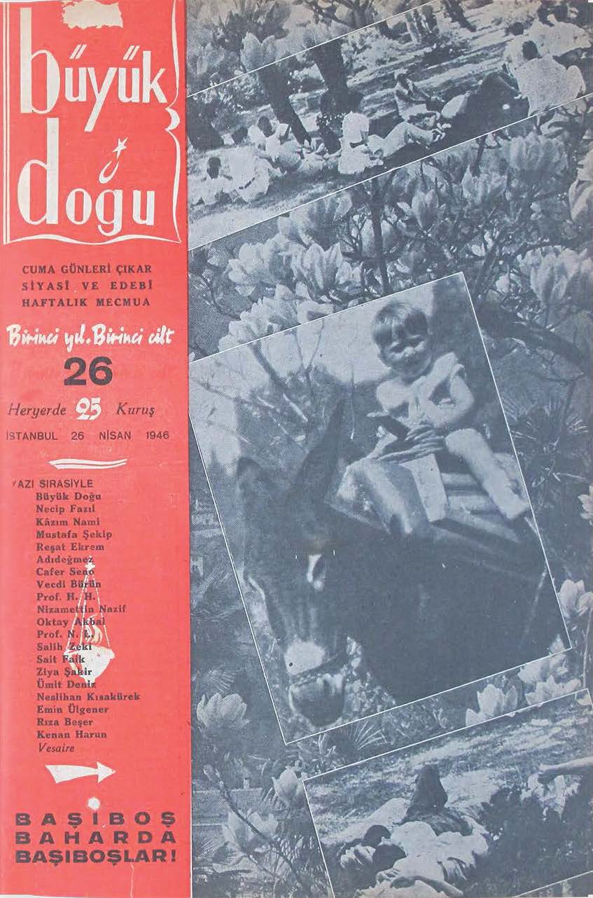 1. Cilt 26. Sayı Kapağı