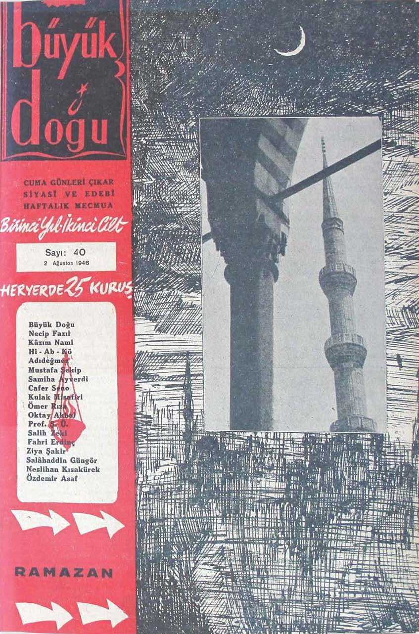 1. Cilt 40. Sayı Kapağı