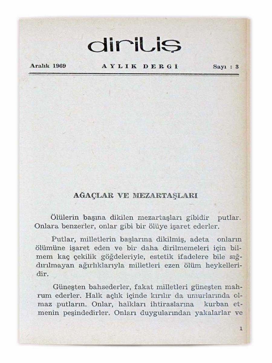 3. Cilt 3. Sayı Kapağı