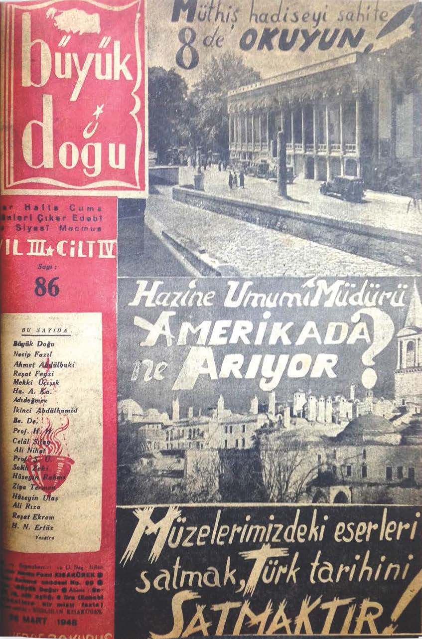 3. Cilt 86. Sayı Kapağı