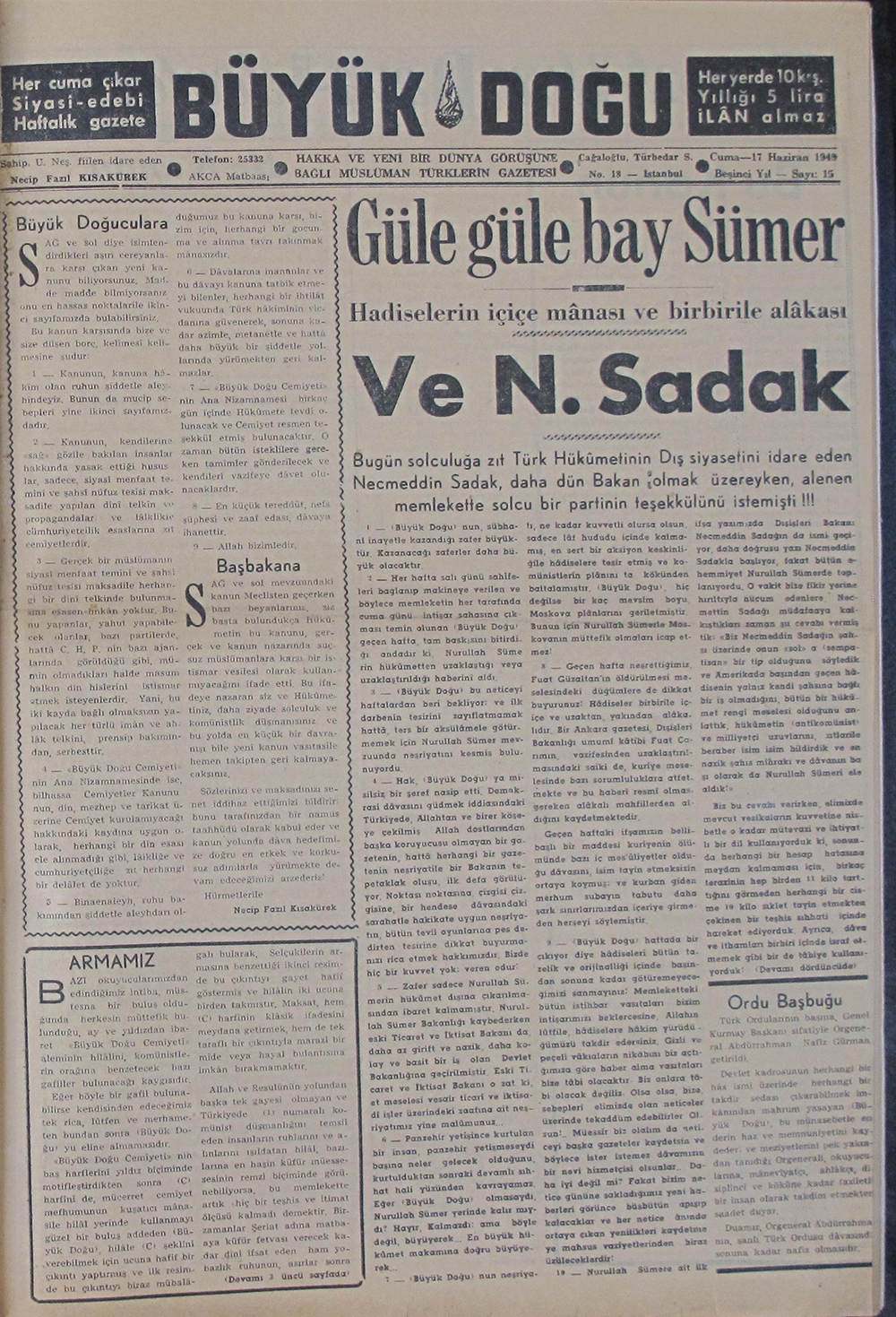 4. Cilt 15. Sayı Kapağı