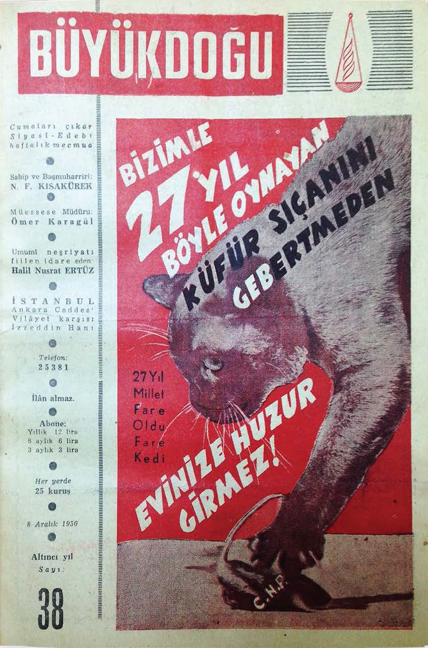 5. Cilt 38. Sayı Kapağı