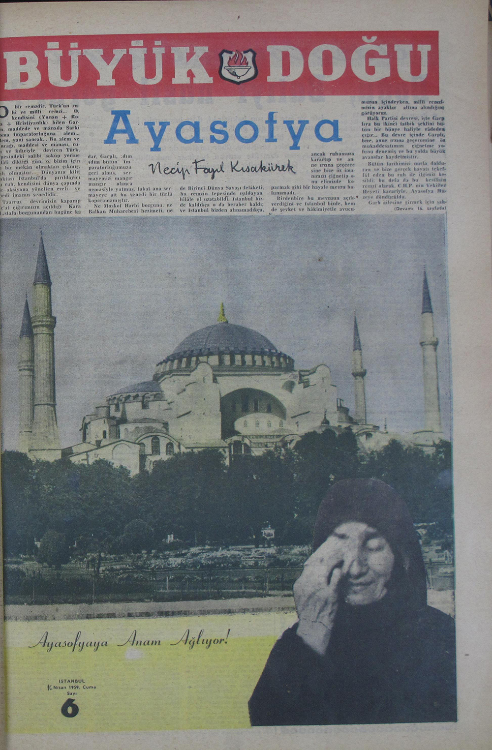 10. Cilt 6. Sayı Kapağı