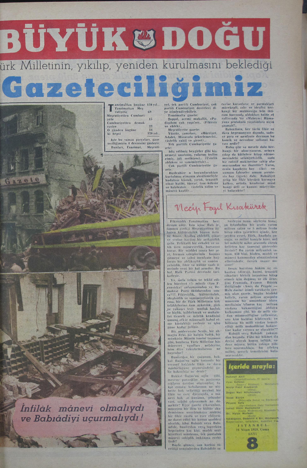 10. Cilt 8. Sayı Kapağı