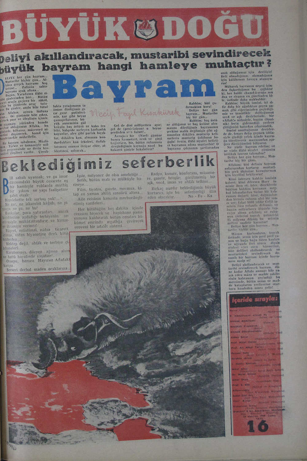 10. Cilt 16. Sayı Kapağı