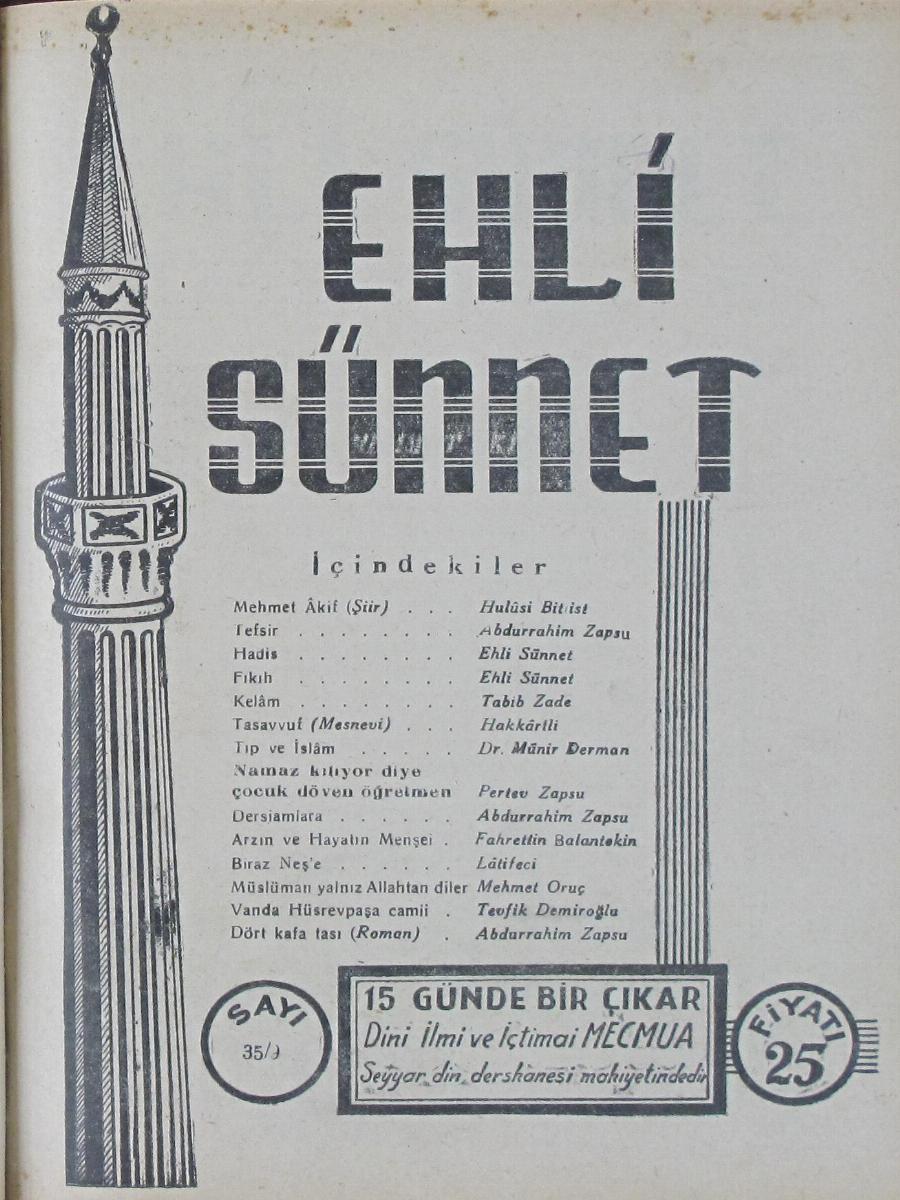 2. Cilt 35. Sayı Kapağı