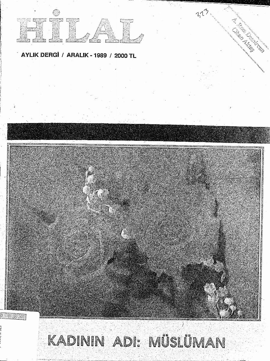 27. Cilt 323. Sayı Kapağı