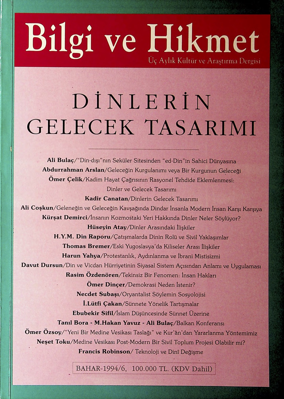 6. Sayı Kapağı