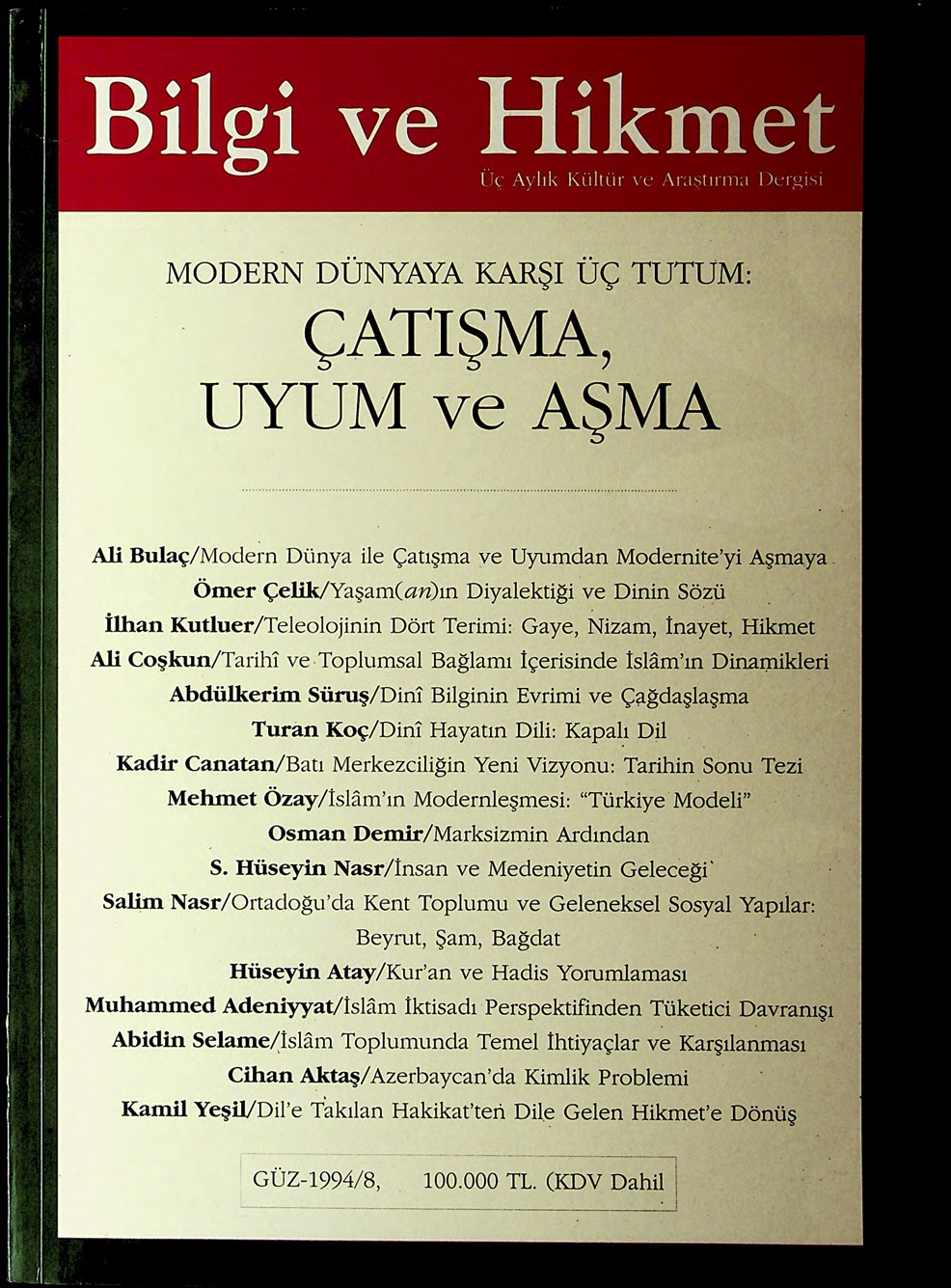 8. Sayı Kapağı