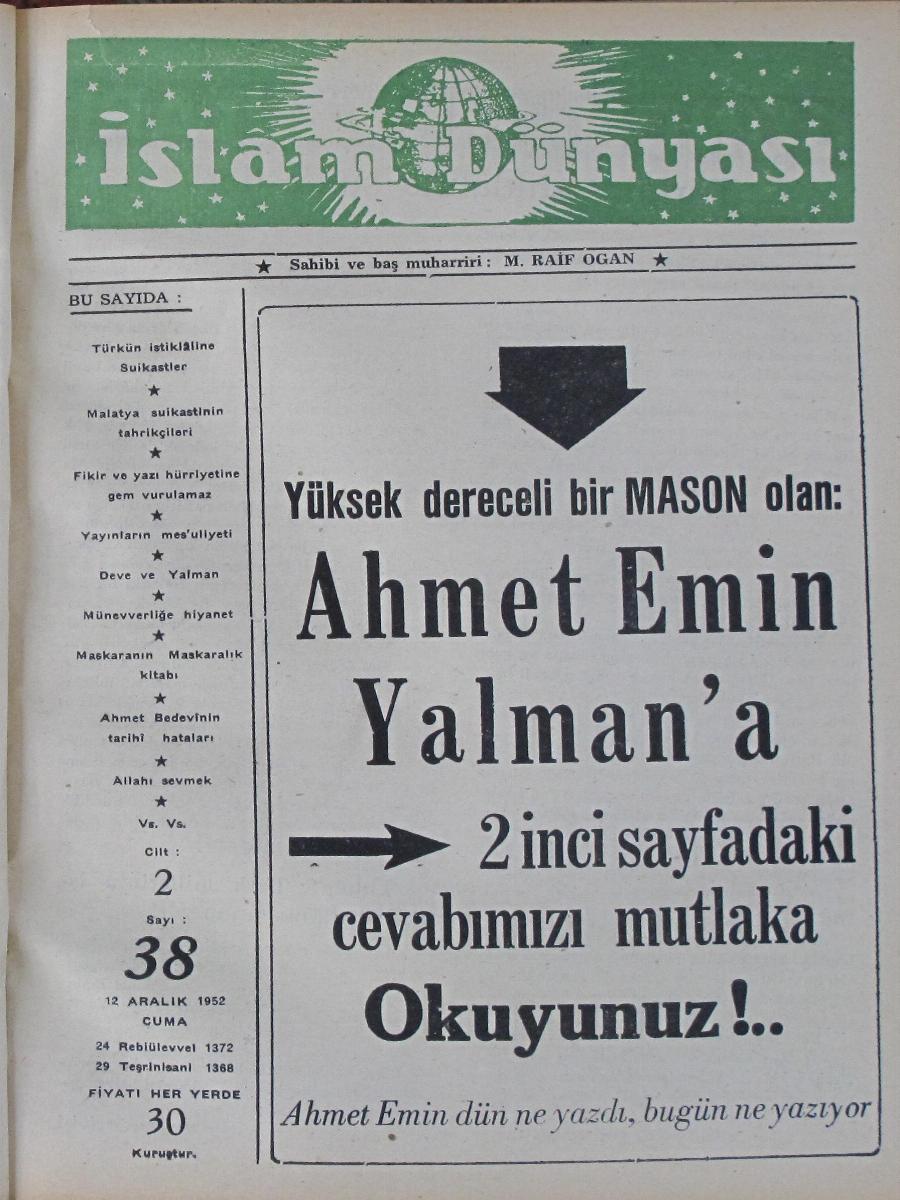 2. Cilt 38. Sayı Kapağı