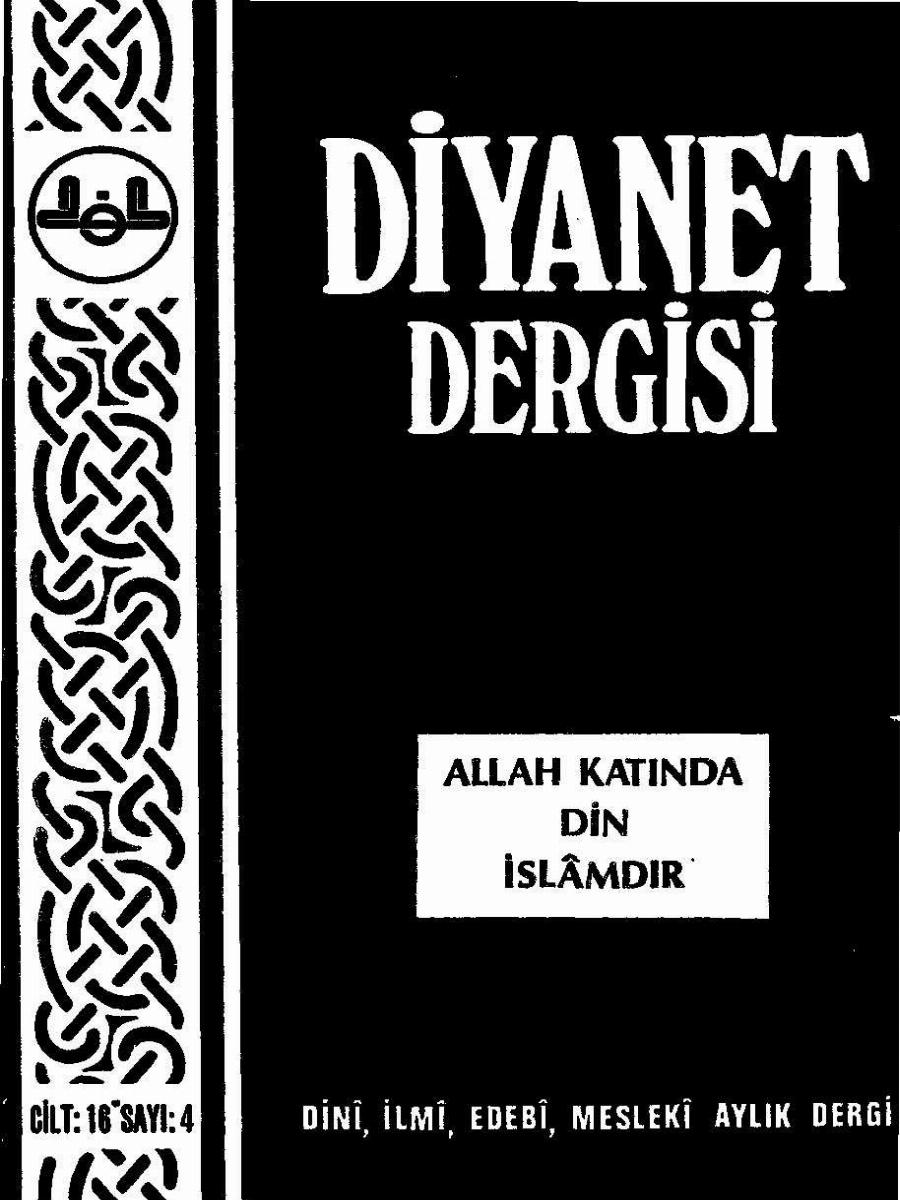 16. Cilt 4. Sayı Kapağı