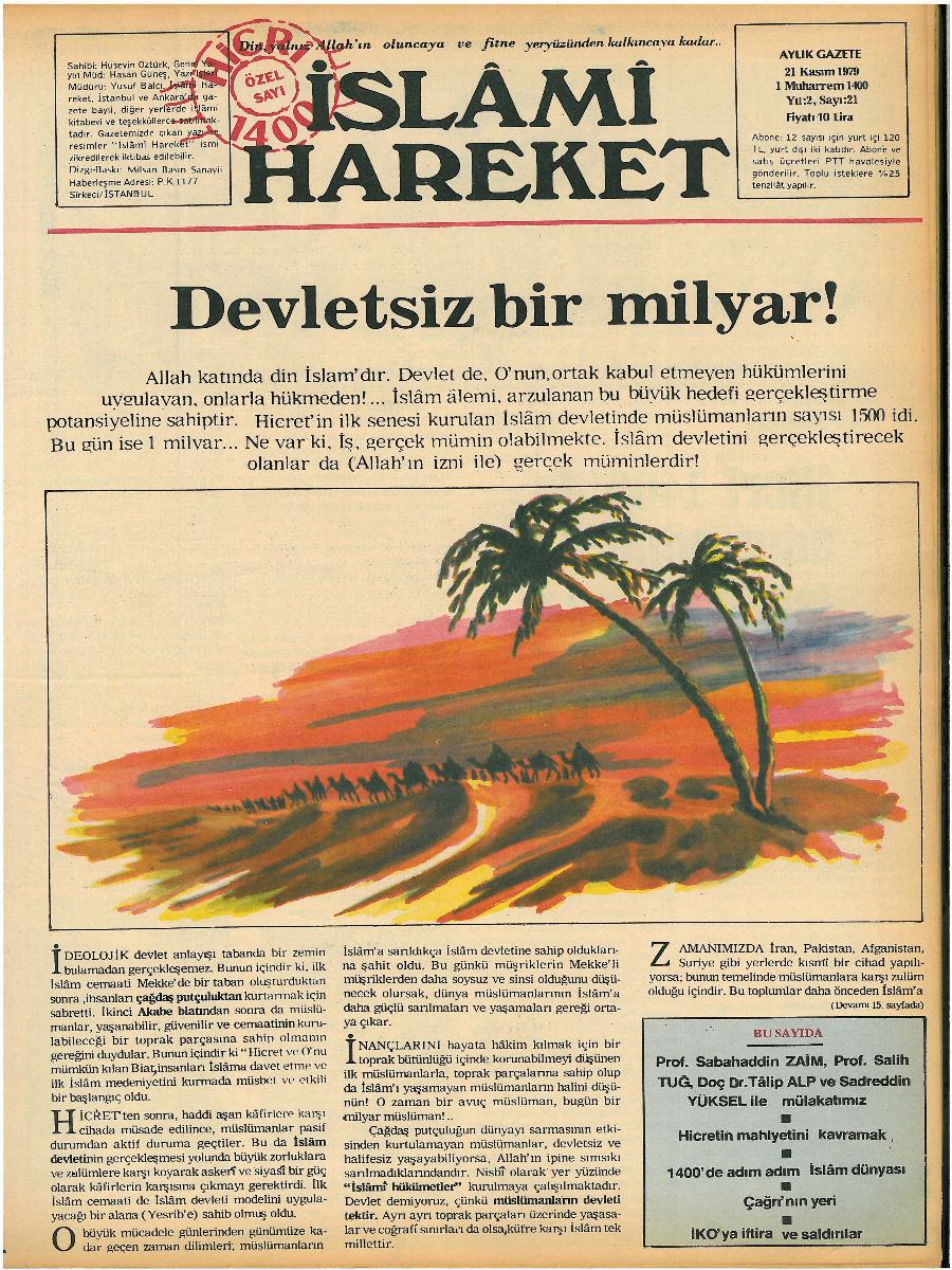 2. Cilt 21. Sayı Kapağı