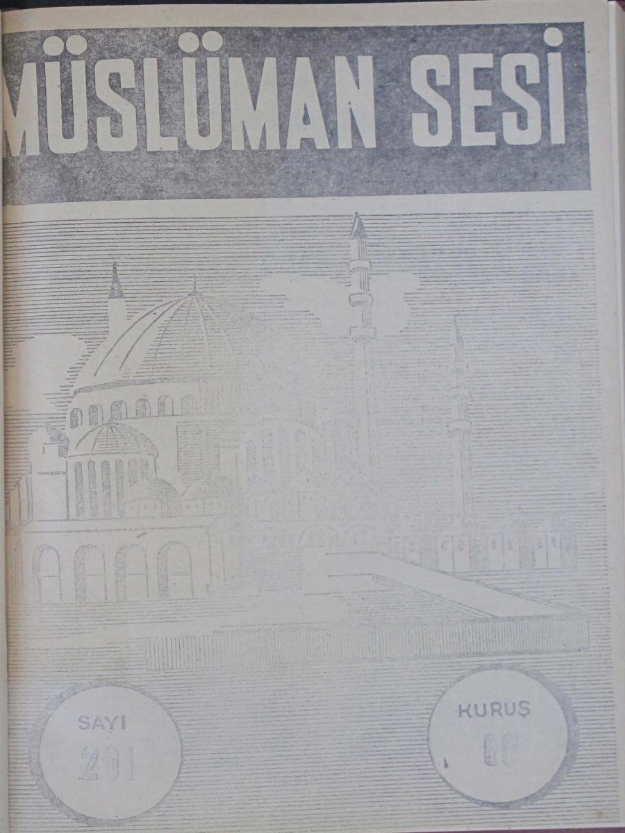 13. Cilt 201. Sayı Kapağı