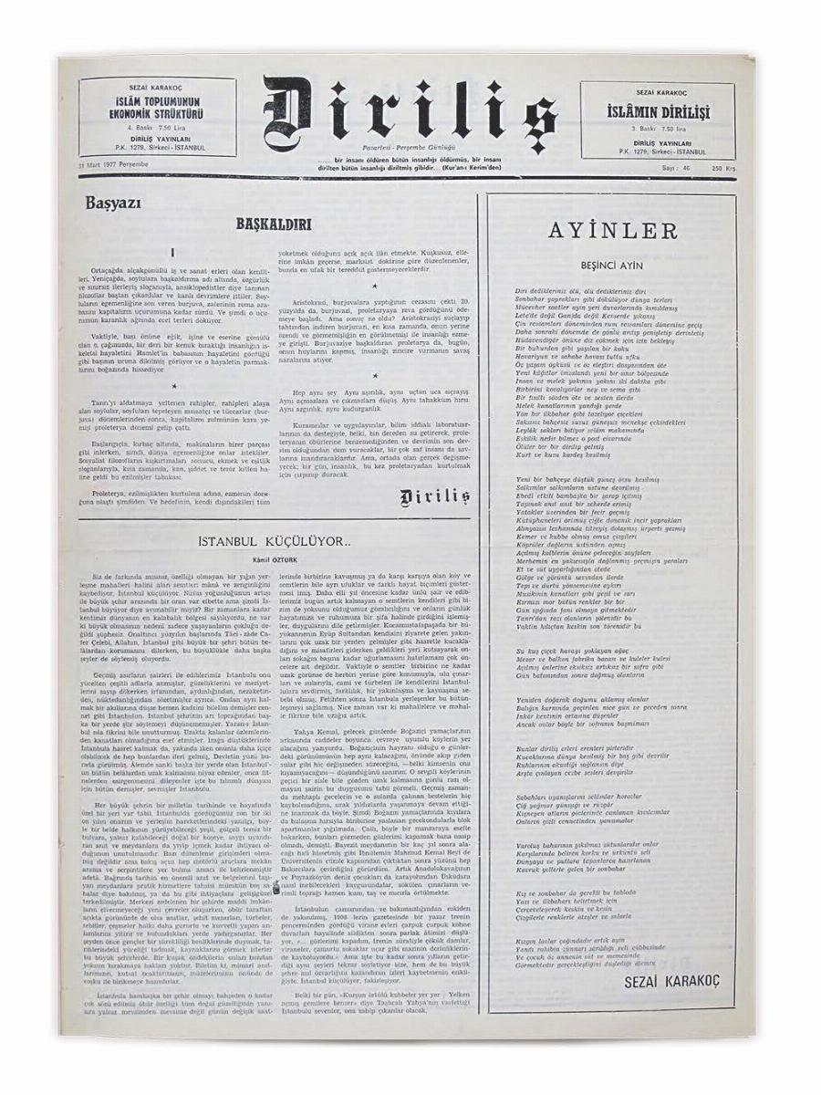 4. Cilt 46. Sayı Kapağı