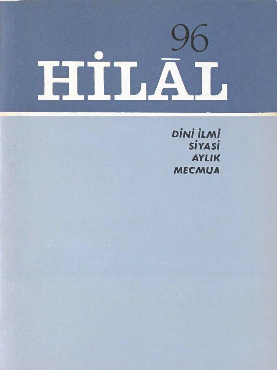 8. Cilt 96. Sayı Kapağı