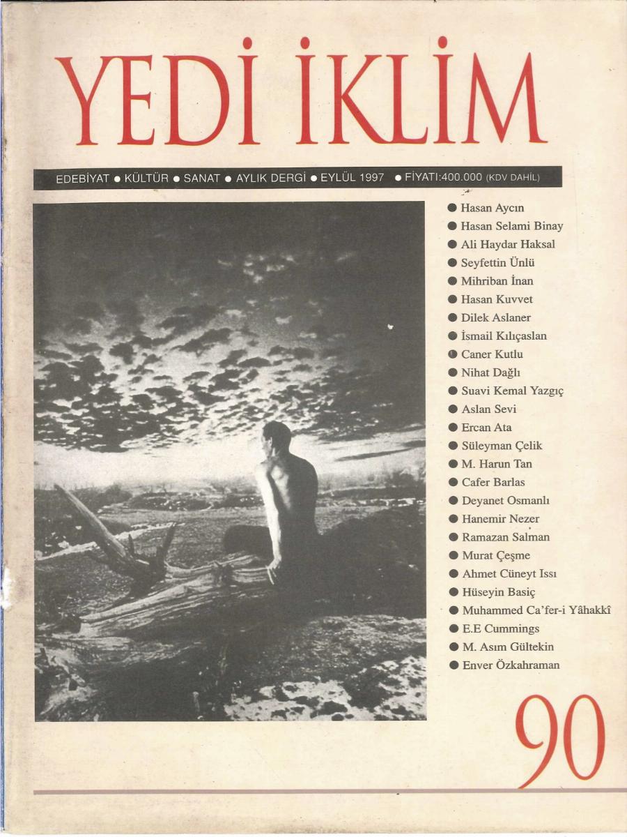 11. Cilt 90. Sayı Kapağı