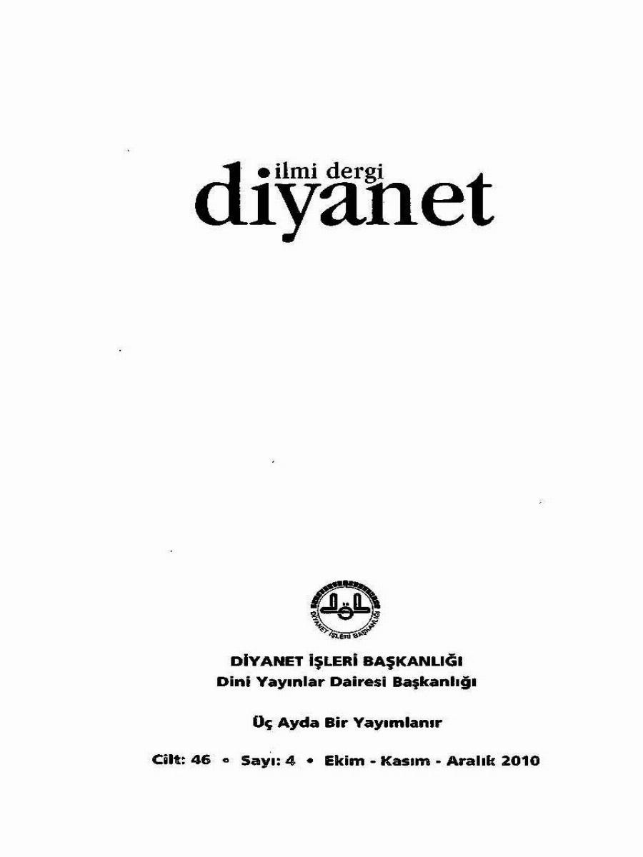 46. Cilt 4. Sayı Kapağı
