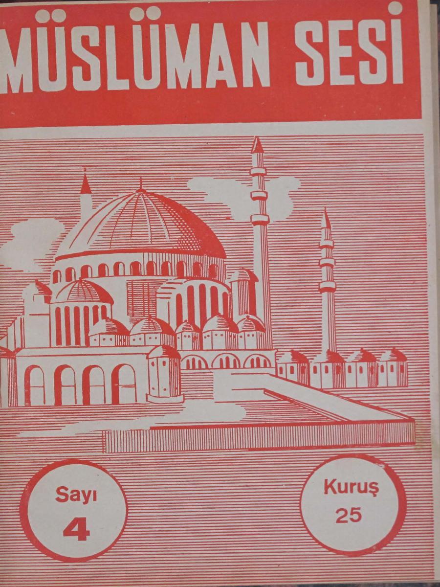 1. Cilt 4. Sayı Kapağı