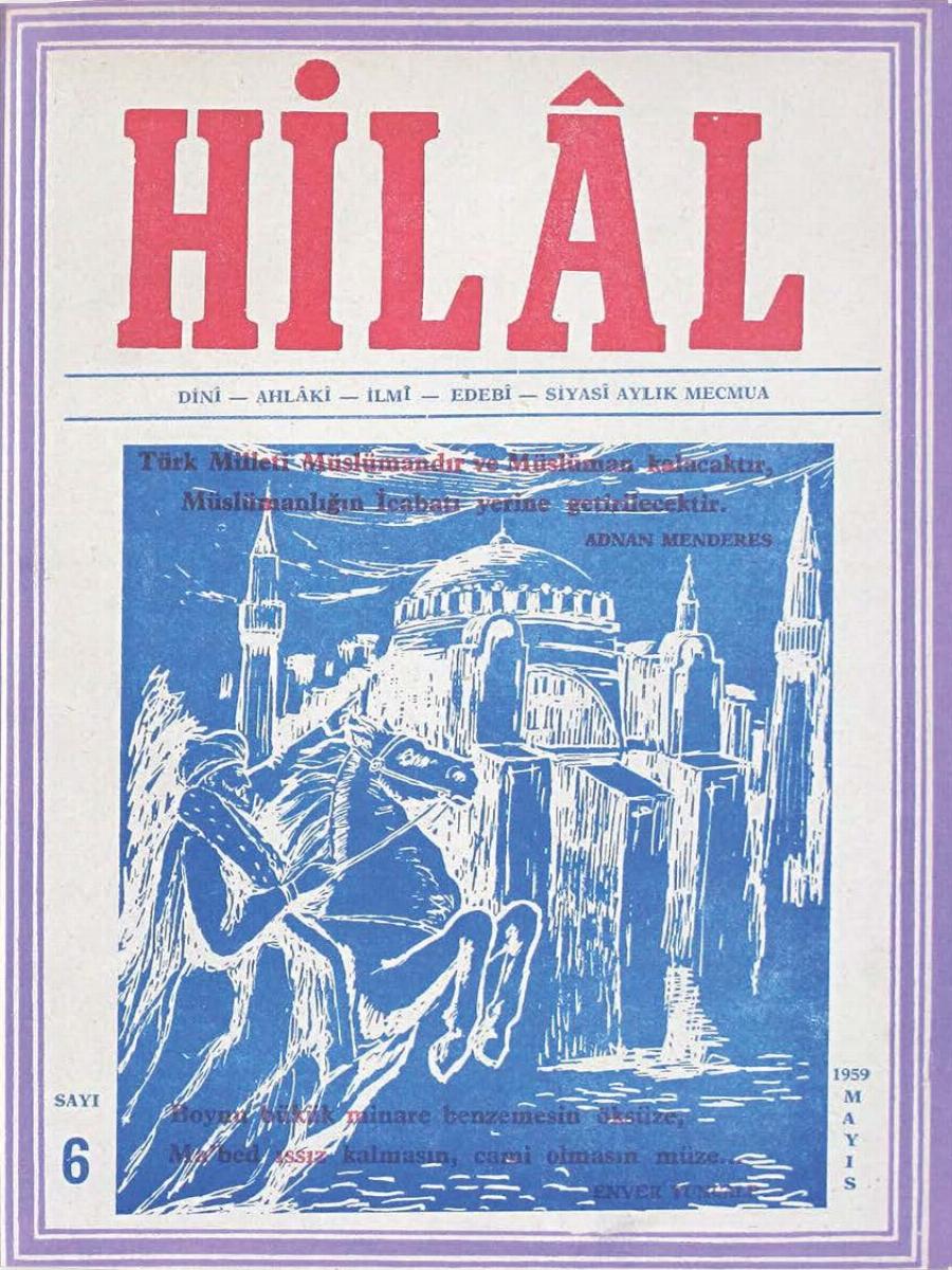 1. Cilt 6. Sayı Kapağı