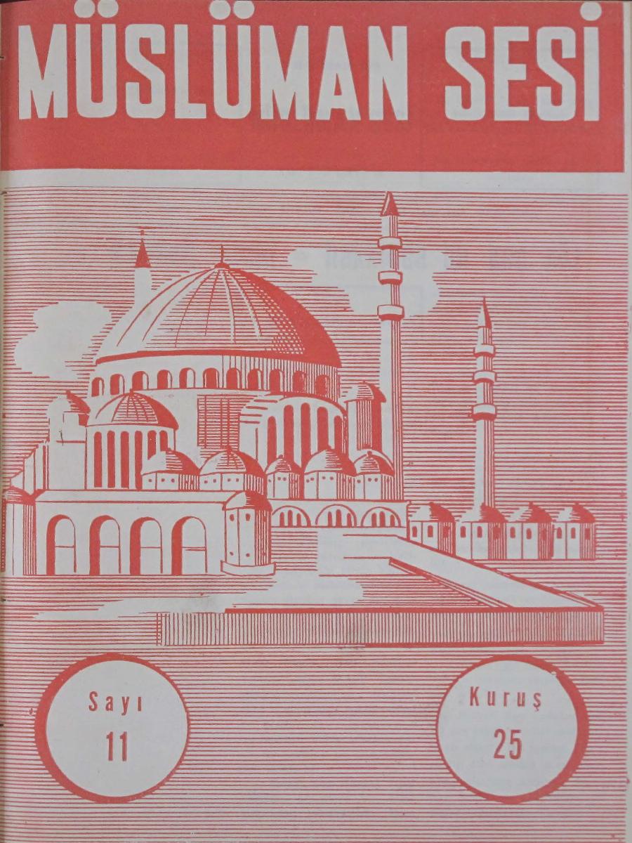 1. Cilt 11. Sayı Kapağı