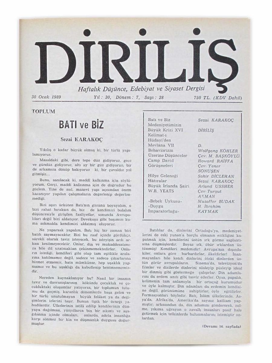 7. Cilt 28. Sayı Kapağı