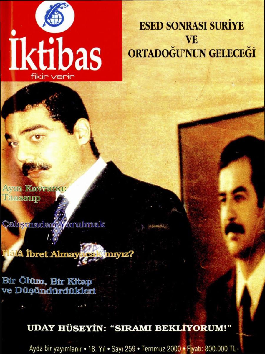 18. Cilt 259. Sayı Kapağı