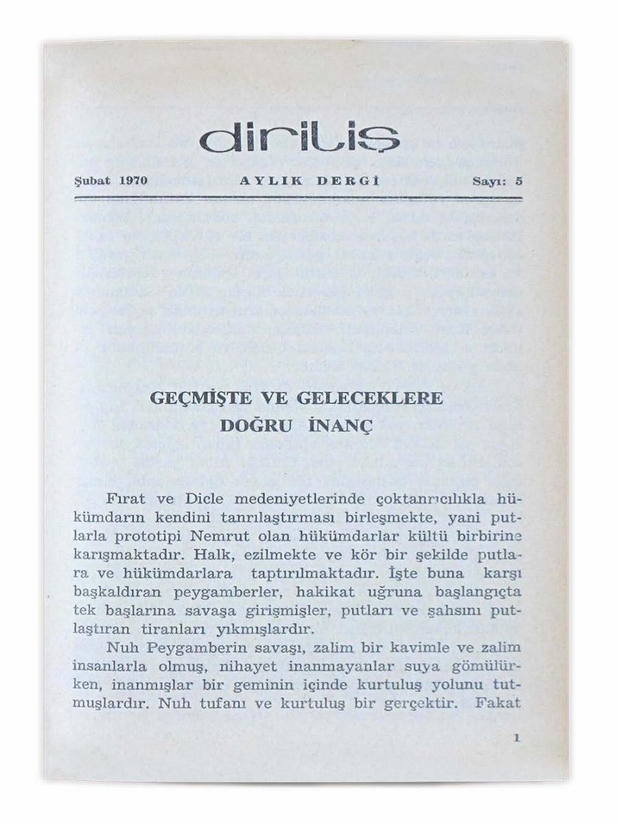 3. Cilt 5. Sayı Kapağı