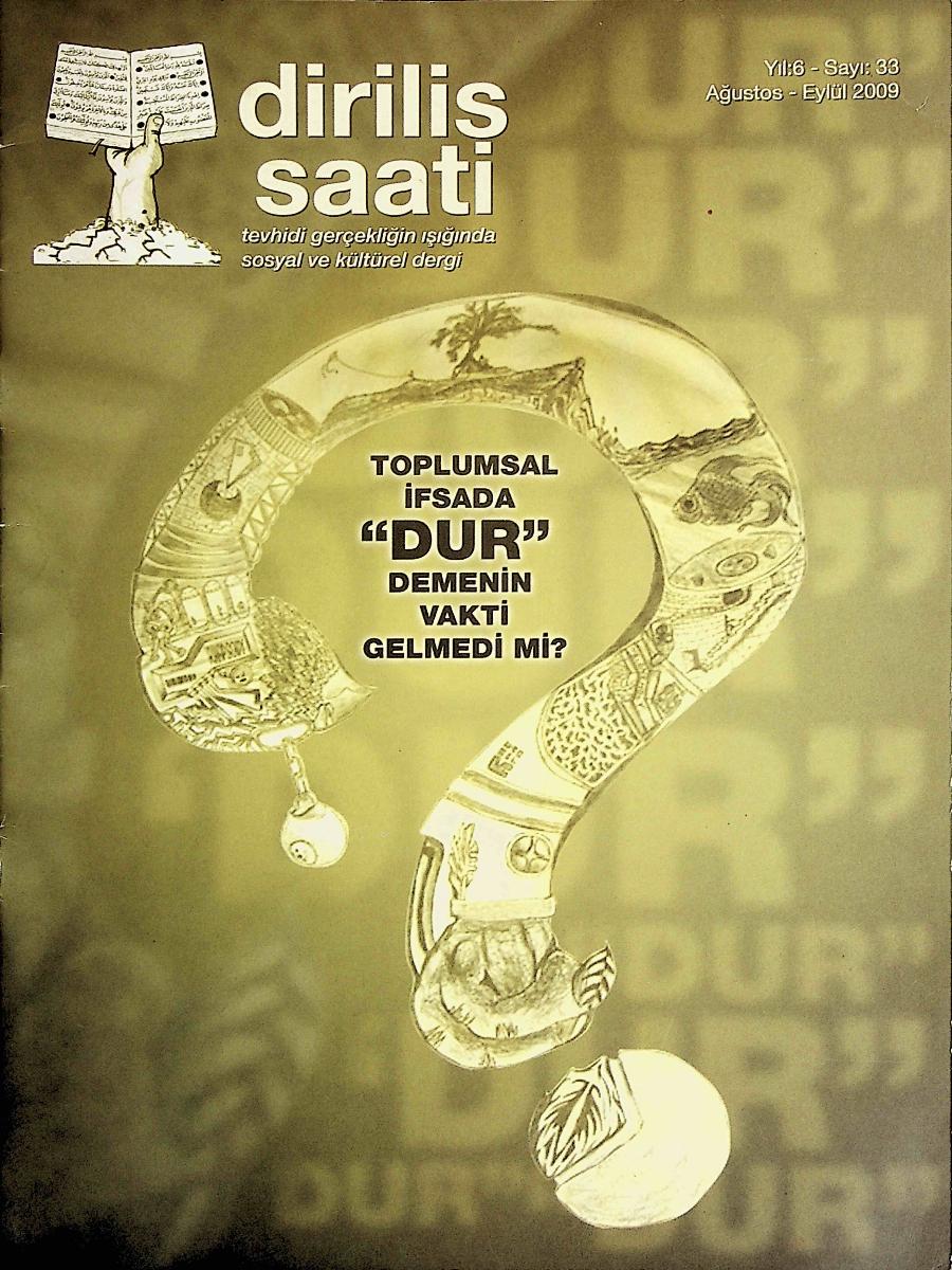 6. Cilt 33. Sayı Kapağı