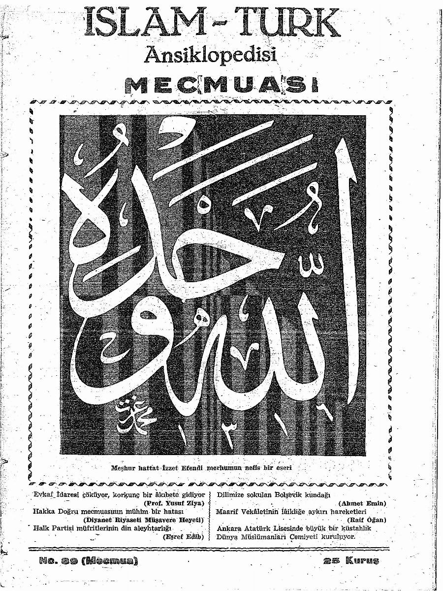 2. Cilt 89. Sayı Kapağı