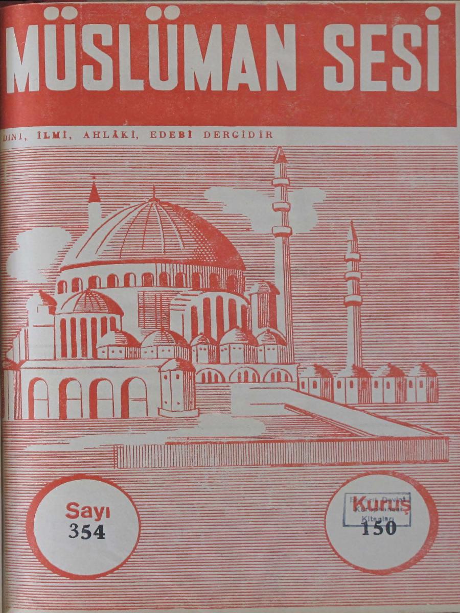 20. Cilt 354. Sayı Kapağı