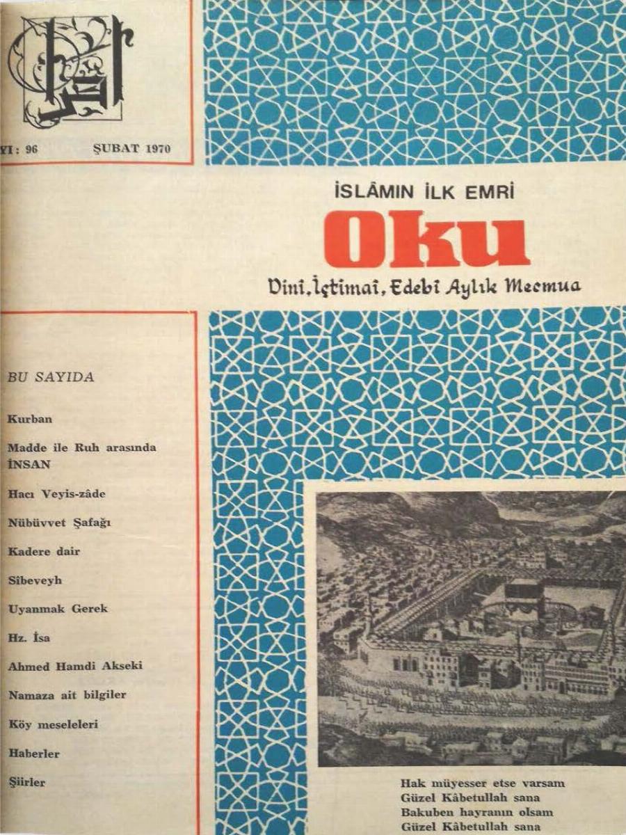 9. Cilt 96. Sayı Kapağı