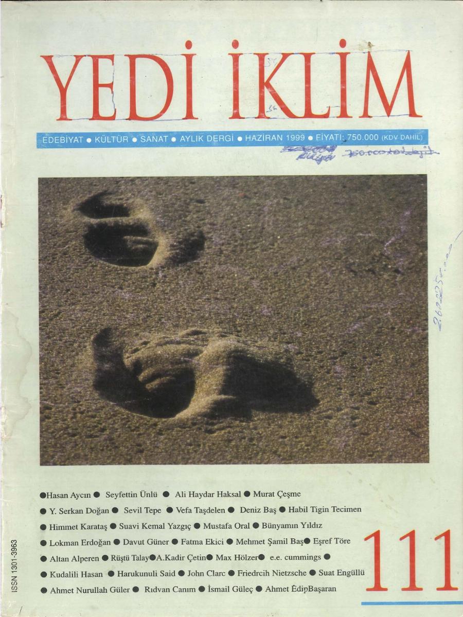 12. Cilt 111. Sayı Kapağı