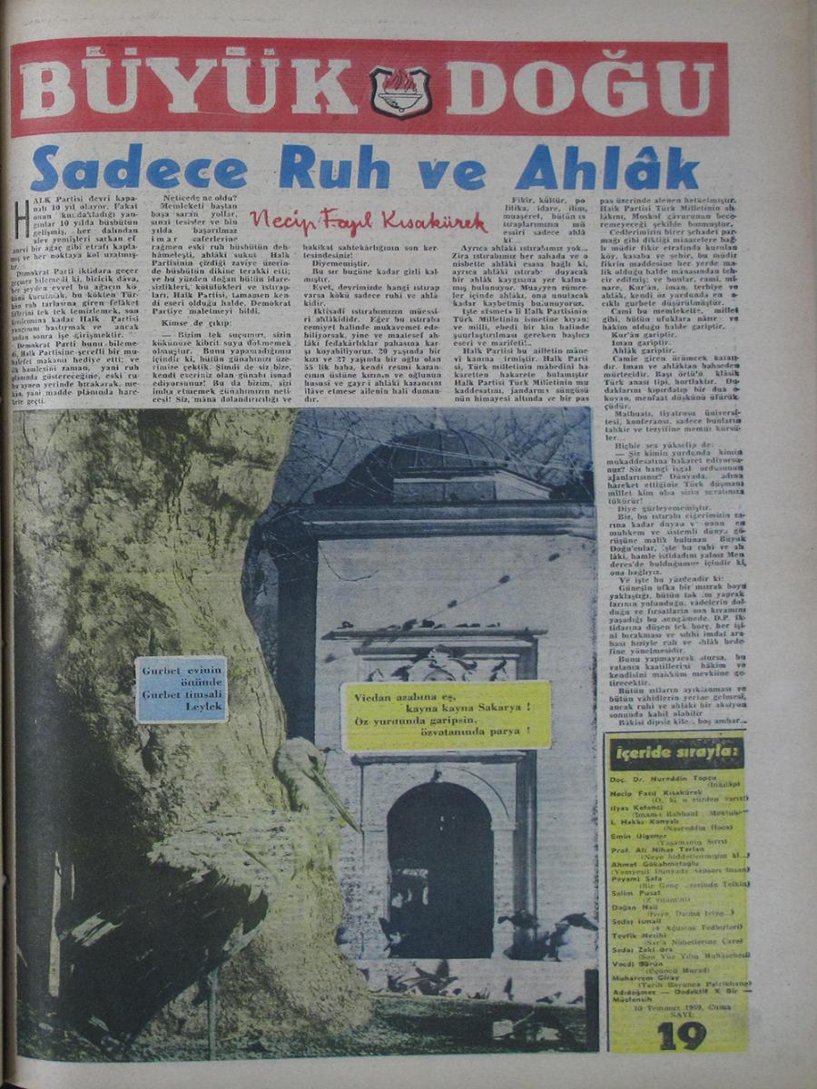 10. Cilt 19. Sayı Kapağı